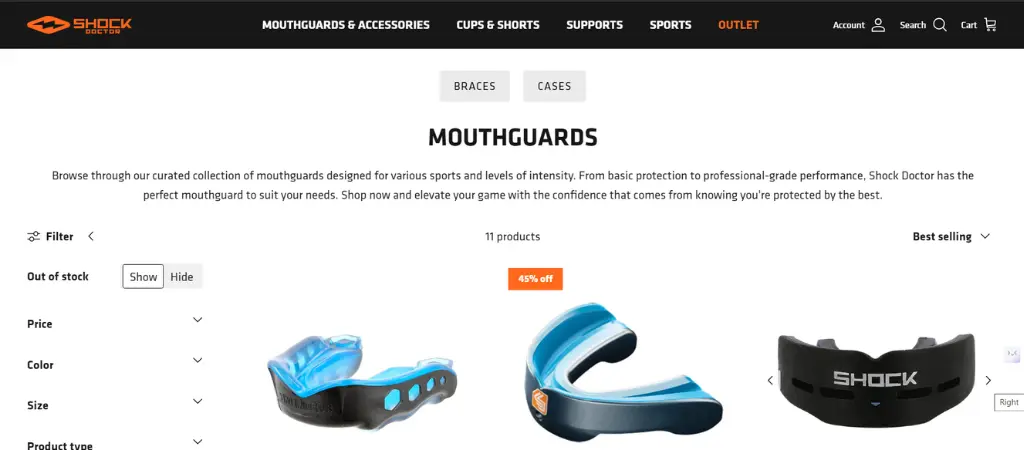 best field hockey mouthguard kids braces