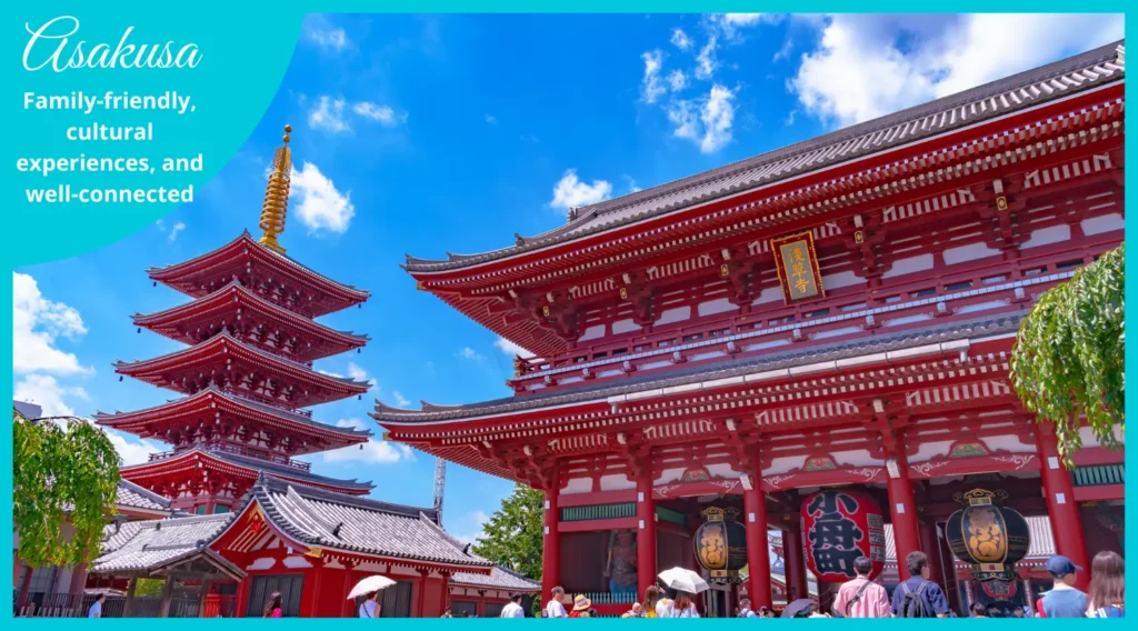 Asakusa Best District in Tokyo for Kids