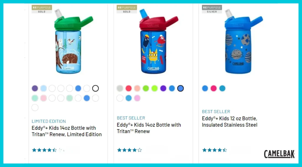 CamelBak Kids Water Bottle