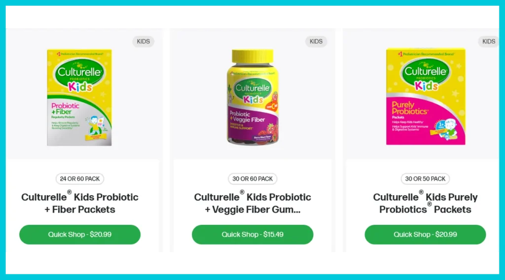 Culturelle Kids Daily Probiotic