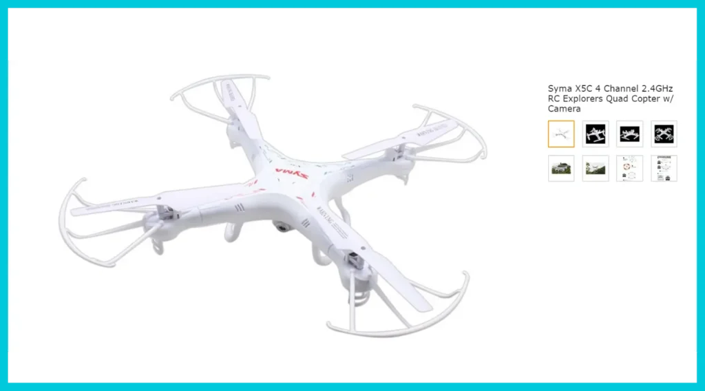 Syma X5C - Best for Manual Flight Control