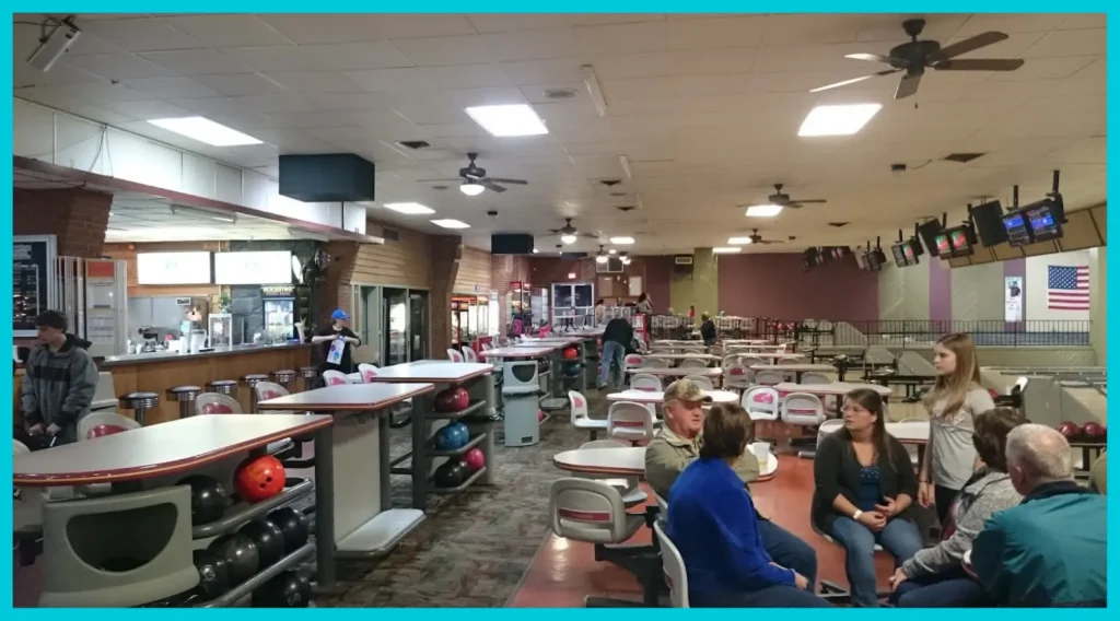 A happy family at Staunton Lanes.