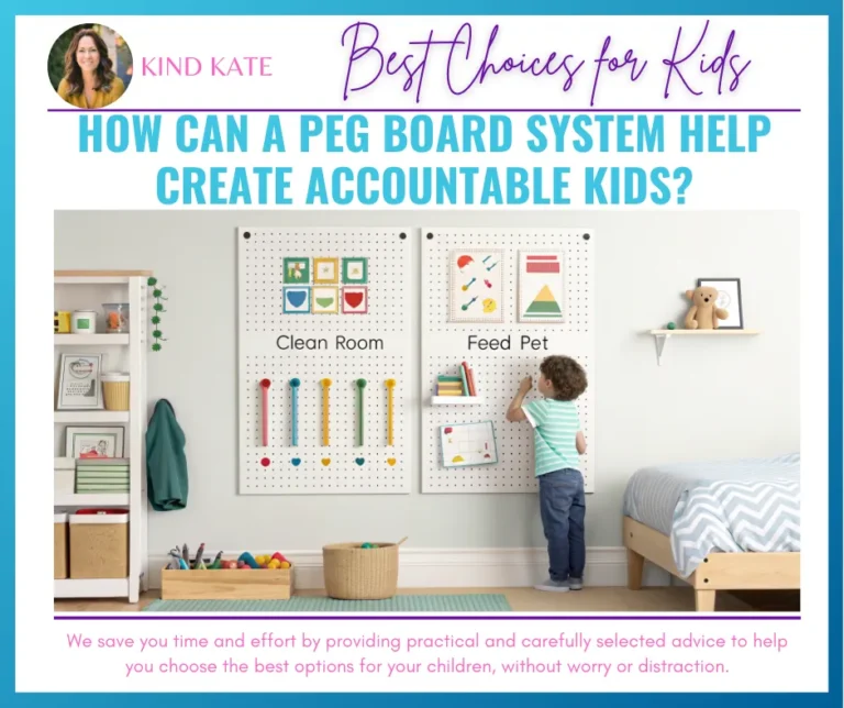 How Can a Peg Board System Help Create Accountable Kids?